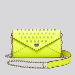 Rebecca Minkoff Studded Mini Wallet on a Chain